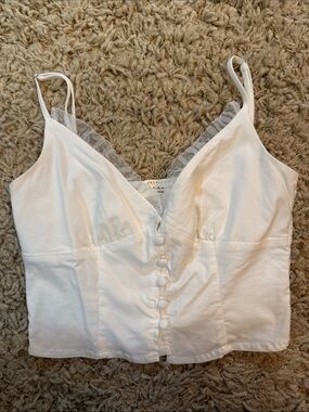 American Threads Crop Top